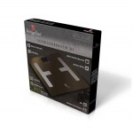 Berlinger Haus Ψηφιακή Ζυγαριά Μπάνιου για Υπολογισμό Λίπους και Δείκτη Μάζας Σώματος Max 150Kg Shiny Black Edition BH-9220